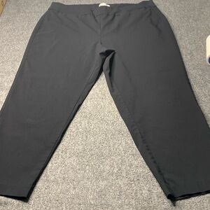 Talbots Cropped Pullon Pants Size 20W